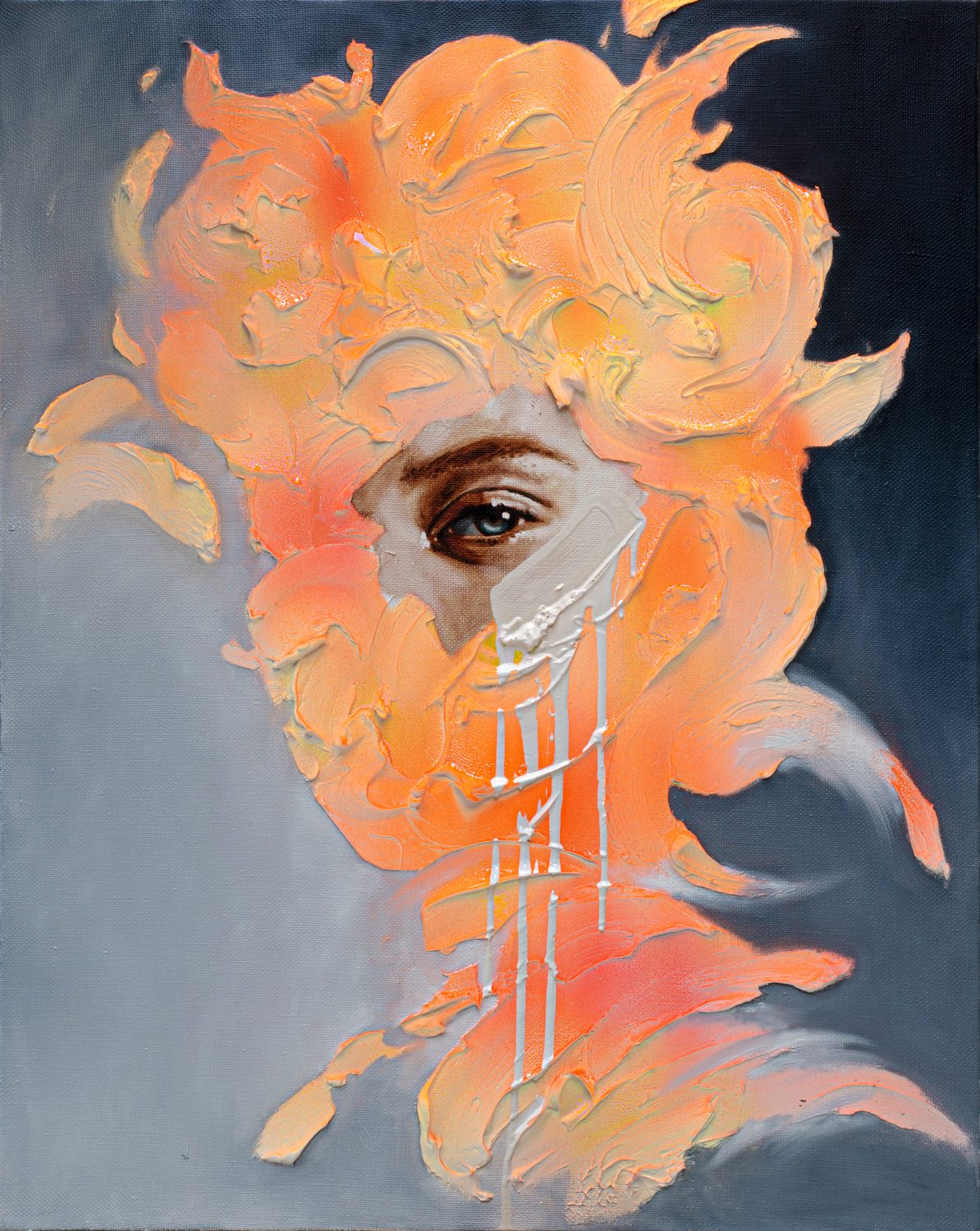 Queen portrait number 5 — 100 x 80 cm, 2021